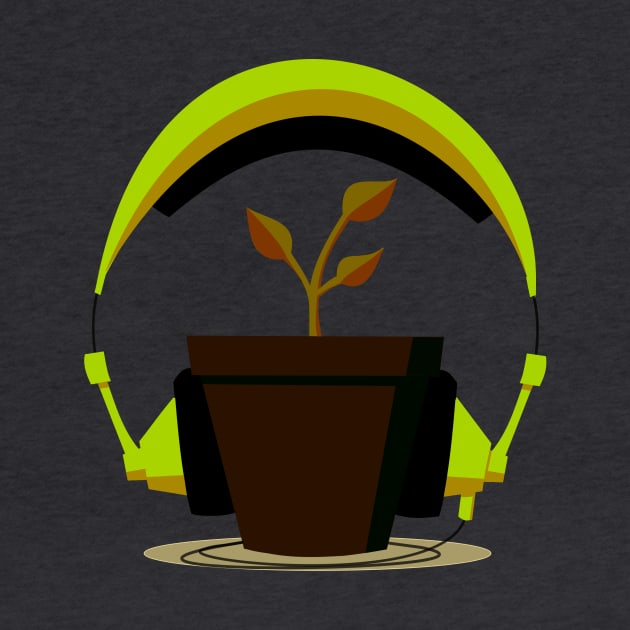 Plants need music too by reptilefingers